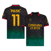 Maillot extérieur AC Milan « PULISIC » n° 11, quatrième édition 2024/25